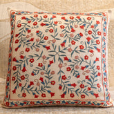 Handmade Uzbek Suzani Silk Cushion - 307746AB