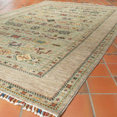 Handmade fine Afghan Samarkand rug - 308217