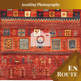 Handmade Afghan Loribaft rug - ENR308396
