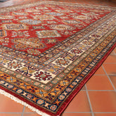 Handmade fine Afghan Kazak carpet - 309242