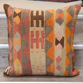 Large Handmade Turkish kilim cushion - 309673-Y