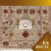 Handmade Afghan Sultani rug - ENR309910