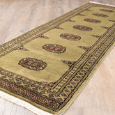 Handmade Pakistan Bokhara short runner - 309922