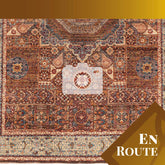 Handmade Afghan Mamluk rug - ENR310019