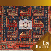Handmade Afghan Aryana rug - ENR310053