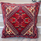 Handmade Afghan Kunduz Pile Cushion - 310273