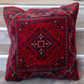 Handmade Afghan Kunduz Pile Cushion - 310278
