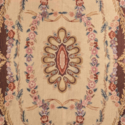 Chinese needle point flat weave rug or wallhanging - CB150507