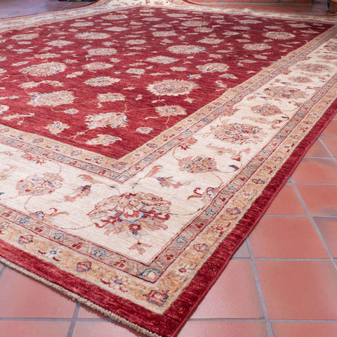 Handmade Afghan Ziegler rug - 284955