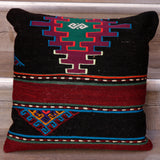 Small Handmade Turkish Kilim Cushion - 296193