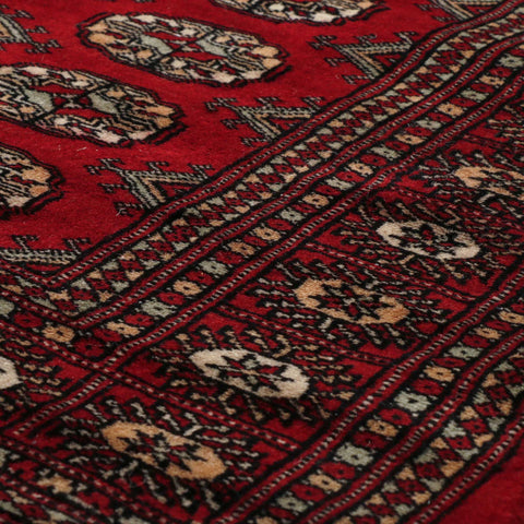 Handmade Pakistan Bokhara rug - 306378