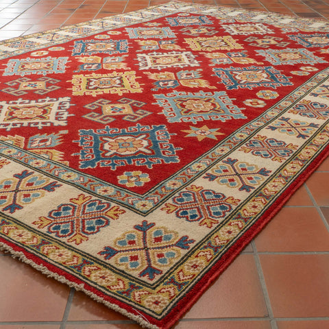 Handmade Comm Afghan Kazak rug - 306969