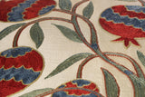 Handmade Uzbek Suzani Silk Cushion - 307746-10