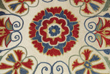 Handmade Uzbek Suzani Silk Cushion - 307746-13