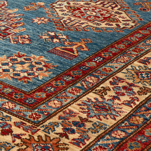 Handmade Fine Afghan Kazak rug - 307882