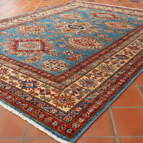 Handmade Fine Afghan Kazak rug - 307882