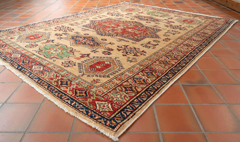 Handmade Fine Afghan  Kazak rug - 307883