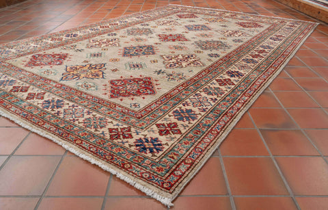 Handmade fine Afghan  Kazak rug - 307886