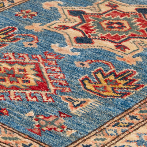 Handmade Afghan Kazak rug - 307896