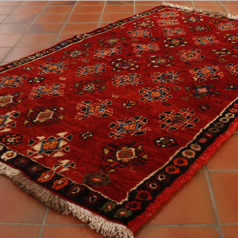 Handmade Oriental Qashqai rug - 307916