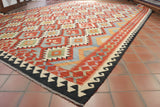 Handmade Afghan Kilim - 307988