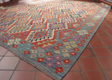 Handmade Afghan Kilim rug - 307989