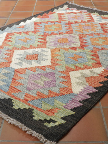 Handmade Afghan Kilim - 308137
