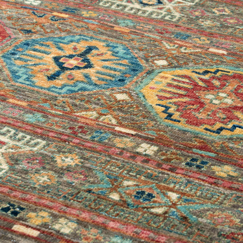 Handmade fine Afghan Samarkand carpet - 308227