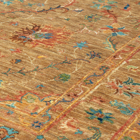 Handmade modern Afghan Ziegler rug - 308238