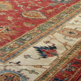 Handmade extra fine Afghan Kazak rug - 308265