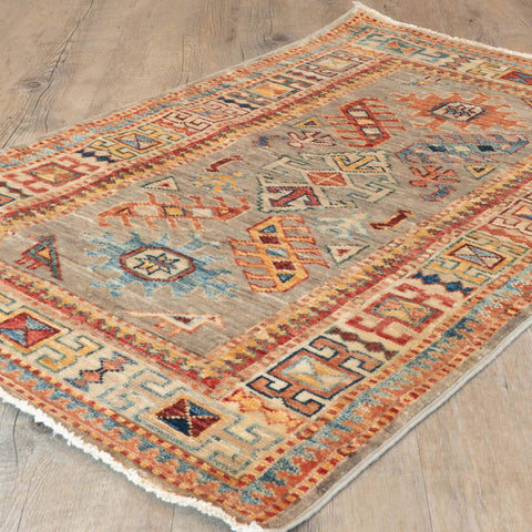 Handmade fine Afghan Kazak - 308280