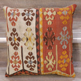 Small Handmade Turkish kilim cushion - 308552