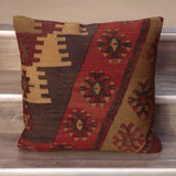 Large handmade Turkish kilim cushion - 308702
