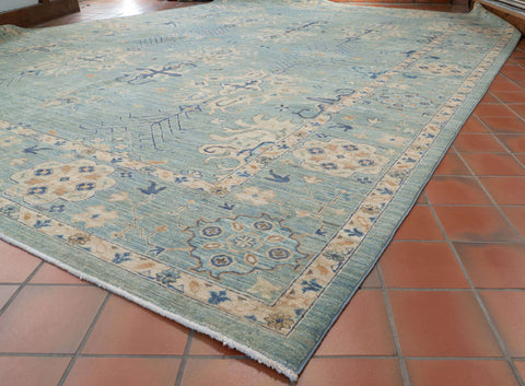Handmade Modern Afghan Ziegler carpet - 308749