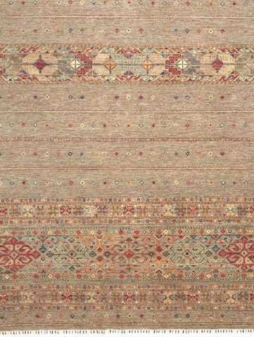 Handmade fine Samarkand rug - ENR308780