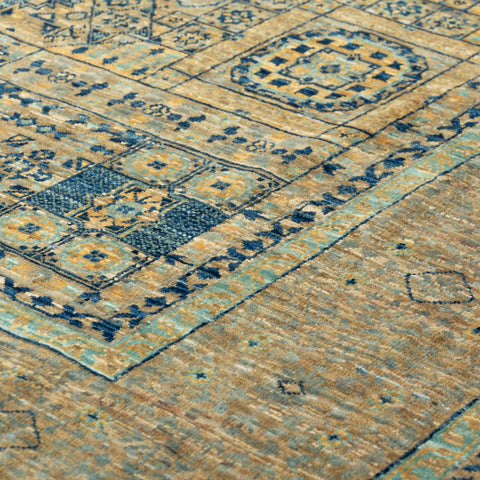 Handmade extra fine Afghan Mamluk rug - 308789