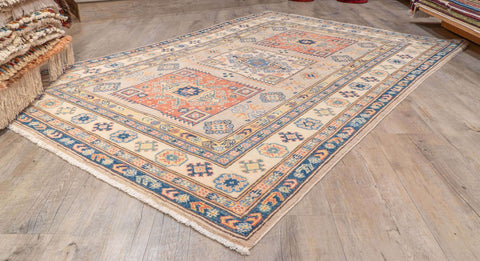 Handmade Luxury Commercial  Afghan Kazak rug - CB308805