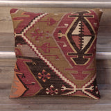 Small Handmade Turkish kilim cushion - 308891