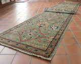 Handmade Afghan Choeb Rang extra long runner - 308908