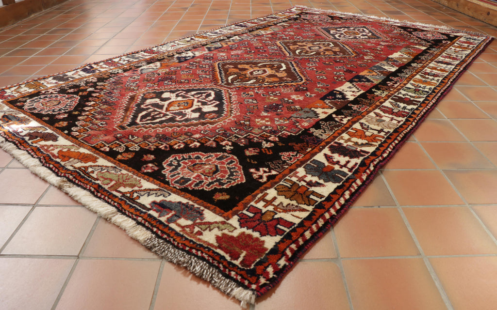 Handmade Persian Qashqai rug - 308936