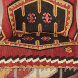 Turkish kilim covered bar stool - 309003