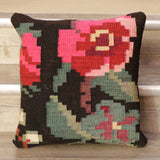 Small Handmade Moldovan kilim cushion - 309005