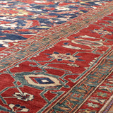 Handmade Afghan Kazak carpet - 309016