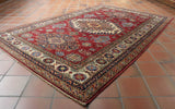Handmade fine Afghan Kazak rug - 309022