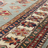 Handmade fine Afghan Kazak carpet - 309032