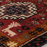 Handmade Persian Qashqai square - 309208
