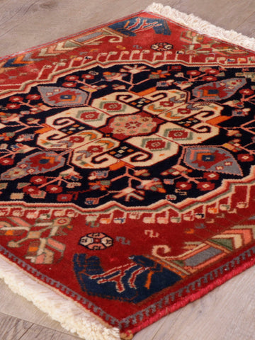 Handmade Persian Qashqai square - 309210
