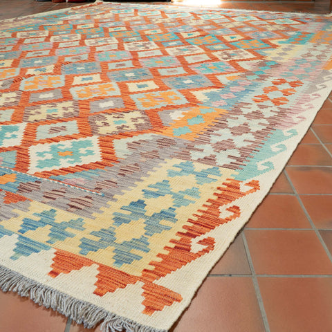 Handmade Afghan Kilim - 309668
