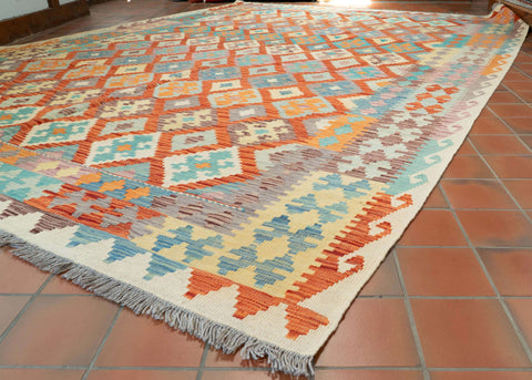 Handmade Afghan Kilim - 309668