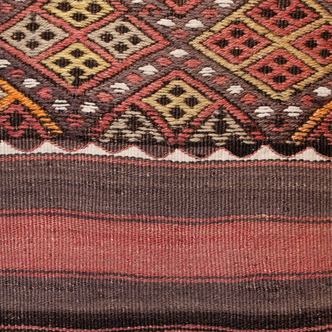 Small Handmade Turkish kilim cushion -309674-BE